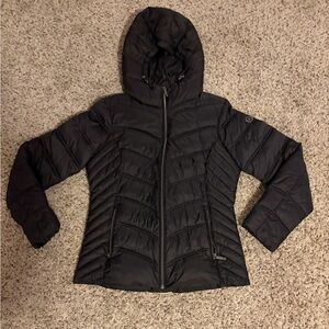 Michael Kors Quilted Black Puffer Coat